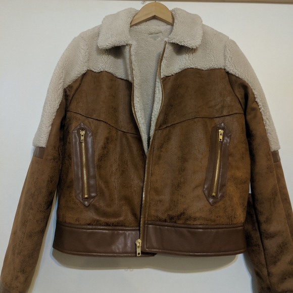 Mother Trapper Keeper Vegan Sherpa Jacket - Picture 7 of 8